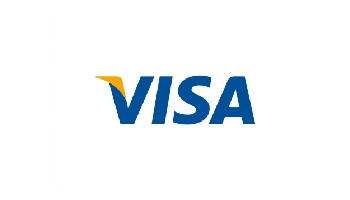 A visa logo is shown.